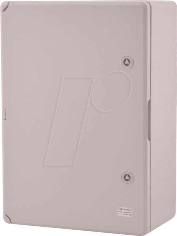 Настінний корпус IP65, 350 x 500 x 190 мм, сірий