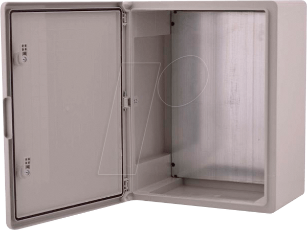 Настінний корпус IP65, 400 x 500 x 240 мм, сірий