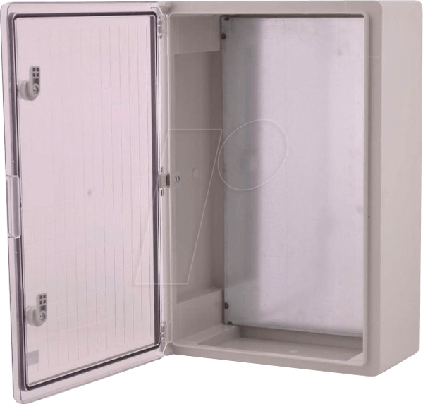 Настінний корпус IP65, 400 x 600 x 200 мм, прозорий
