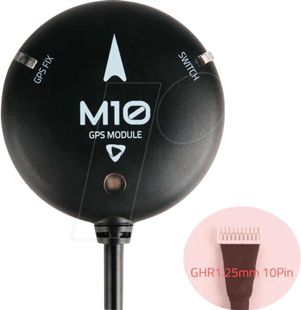 GPS-модуль Holybro M10, 10-контактный разъем