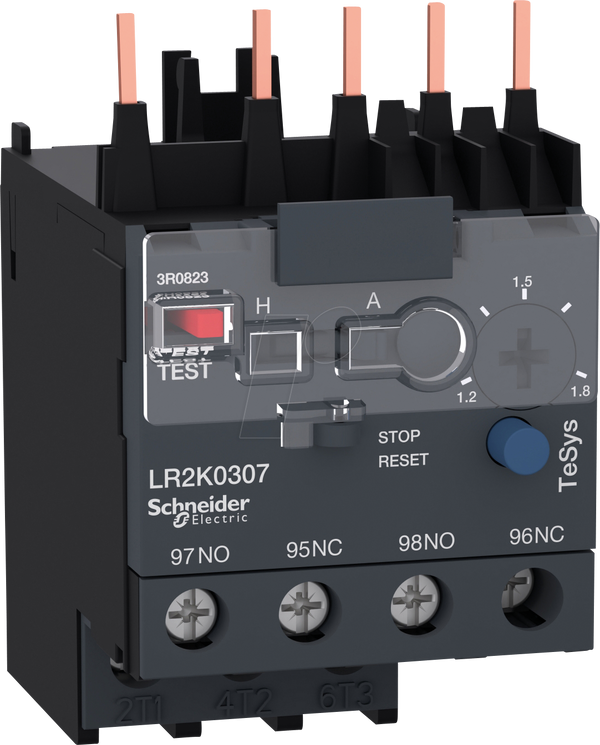 Защитное моторное реле, TeSys LRK, 1,2 - 1,8A, класс 10A