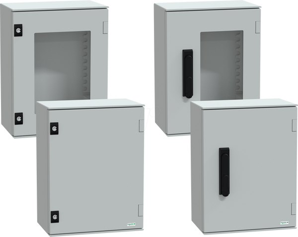 Поліестеровий корпус, В 430 x Ш 330 x Г 200 мм, 3-точковий