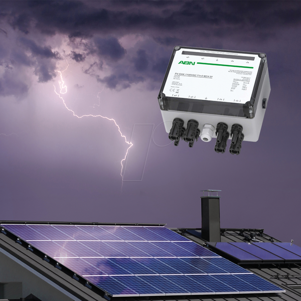 PV GAK, з комбінованим розрядником типу 1+2, 1100 В постійного струму, 2 MPPT, M