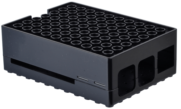 Чохол для Raspberry Pi 3, для клемних колодок, чорний