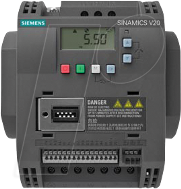 Перетворювач SINAMICS V20, 3 AC 400 V 7,5 кВт, без фільтра