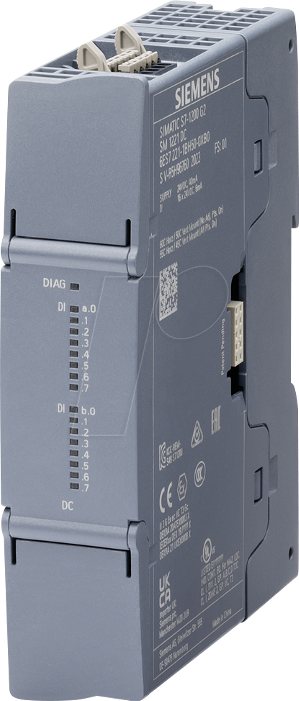 SIMATIC S7-1200 G2 SM 1222, DQ 16x 24 В пост. струму/0,5 А