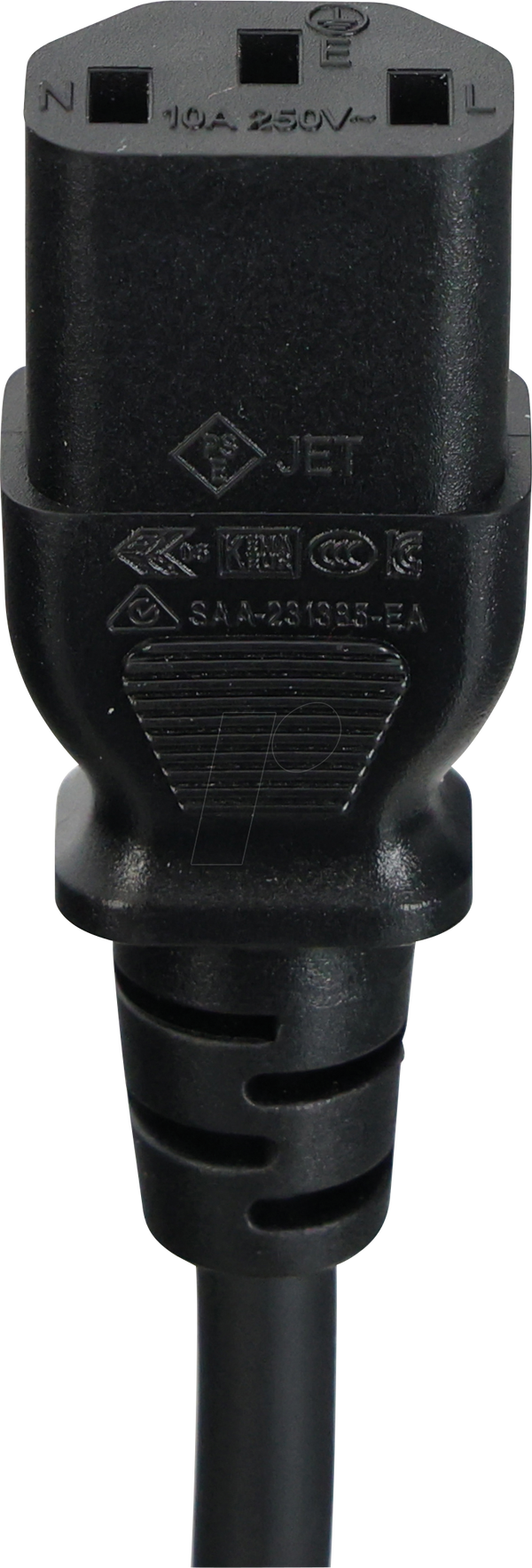Подовжувач мережевого кабелю, UltraFlex, C13–C14, 1,8 м, чорний