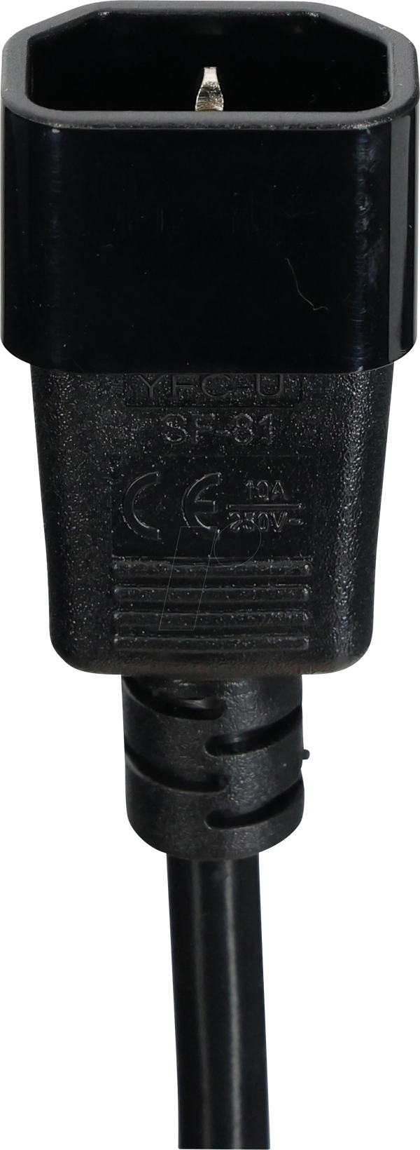 Кабель живлення C13-C14, 5,0 м, чорний