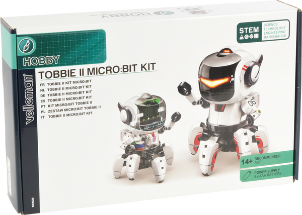 Набір роботів Tobbie II з micro:bit