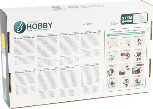 Набір роботів Tobbie II з micro:bit