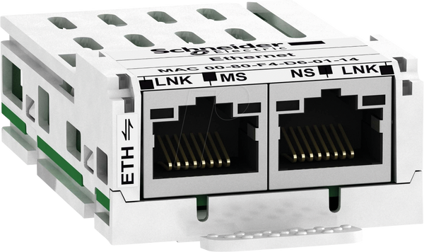 Комунікаційна плата Ethernet TCP/IP для частотного перетворювача ATV320
