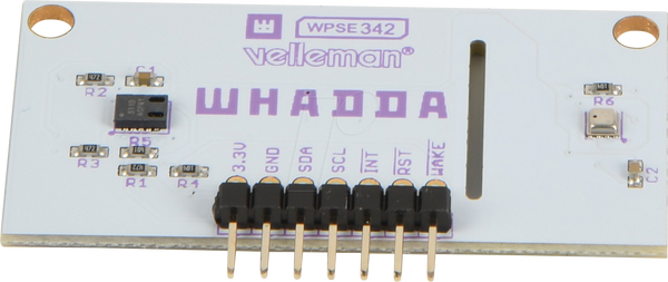 Комбінований датчик якості повітря, BME280/CCS811