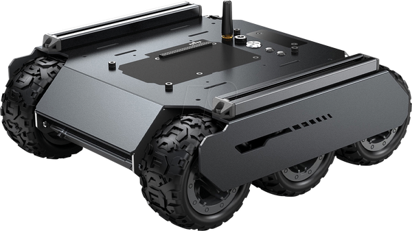 Шасі мобільного робота, 6 коліс x 4WD