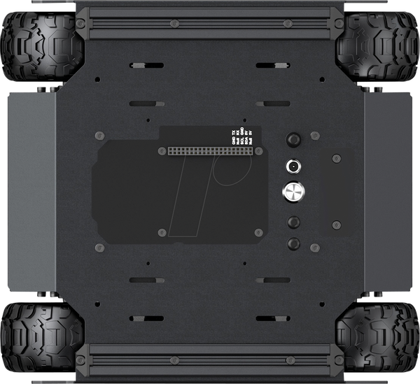 Шасі мобільного робота, 6 коліс x 4WD