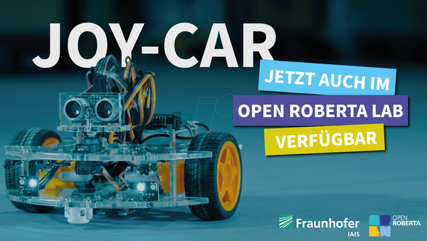 Joy-Car, готовый к установке, вкл. Micro:Bit