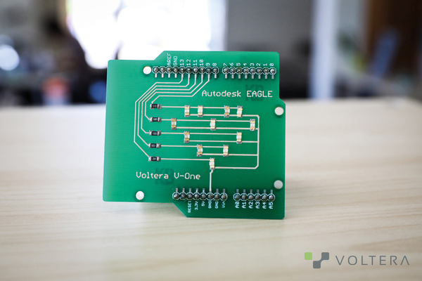 Друковані плати Voltera, шаблони Arduino Uno