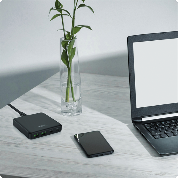 Настольное USB-зарядное устройство DC465PD 3,25 А/65 Вт/4 порта