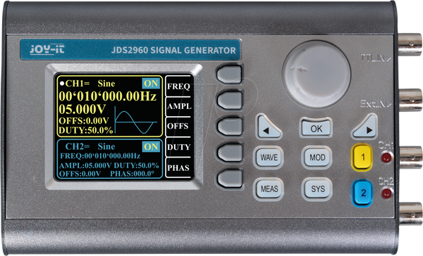 Генератор функций JDS2960, 60 МГц