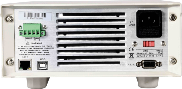 Электронная нагрузка, 300 Вт, 0 - 30 А, USB, RS232, LAN