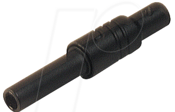 4-мм запобіжна муфта, 1000 В CAT III, чорна