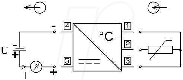 Перетворювач PCE-P17PT PT-100