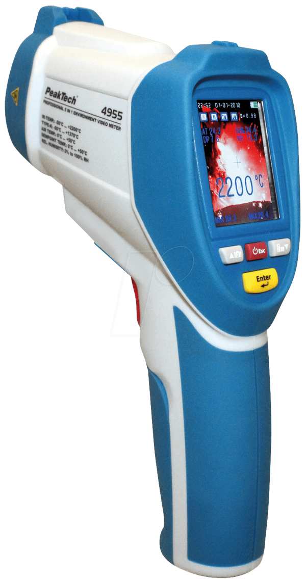 Відеометр 5-в-1, від -50 до +2200°C, 50:1