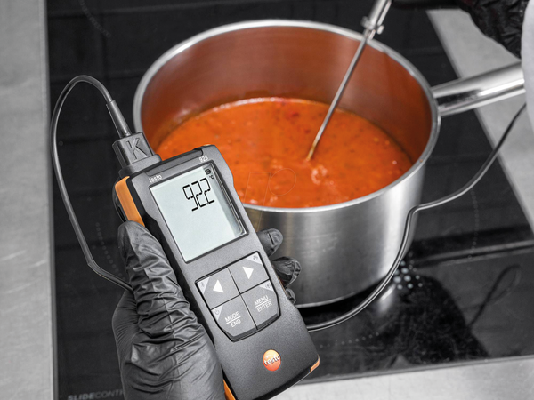 Вимірювач температури testo 925 для TE типу K, від -50 до +10