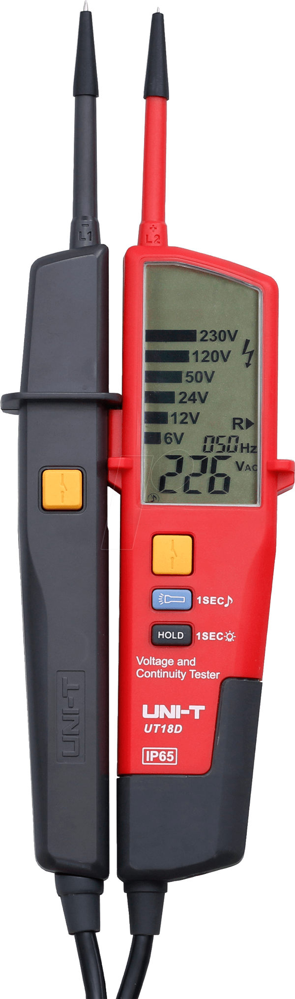 Тестери напруги та безперервності UT 18C, LCD