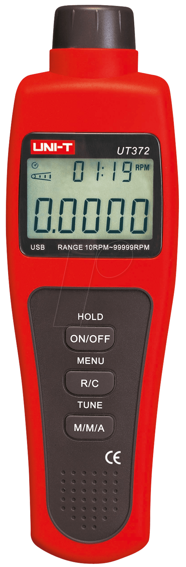 Цифровий тахометр, 5-розрядний, USB