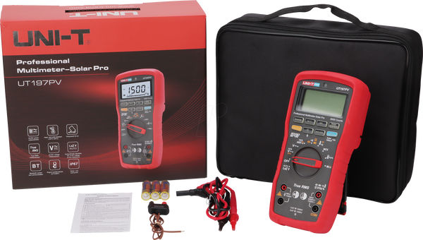 Цифровий мультиметр Solar Pro, 60000 відліків, TRMS, IP67