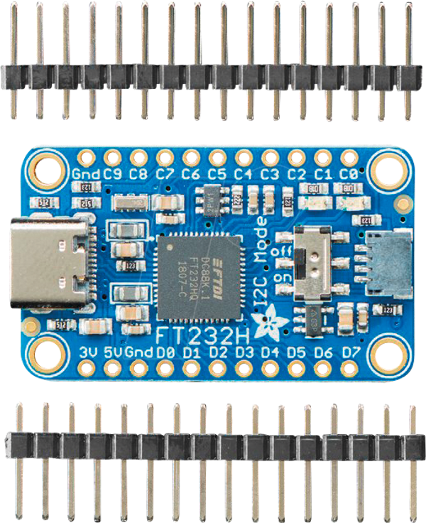 Плати для розробників - Адаптер USB до послідовного порту, FT232H