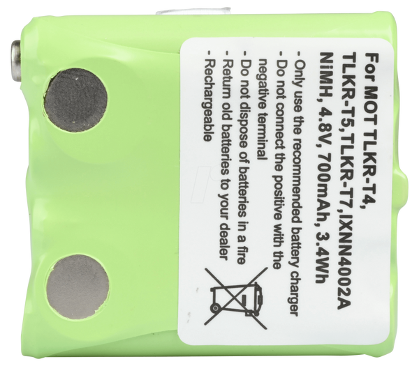 700 mAh, NiMH для MOTOROLA TLKR-T4