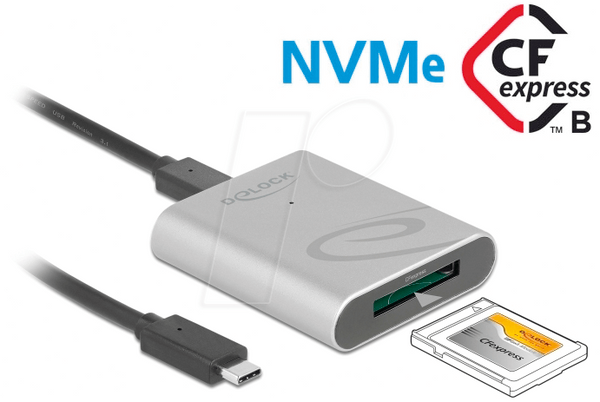 Зчитувач карт пам'яті USB Type-C™ для карток пам'яті CFexpress