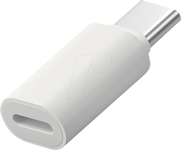 USB-адаптер, 8-контактний порт на USB-C роз'єм, білий