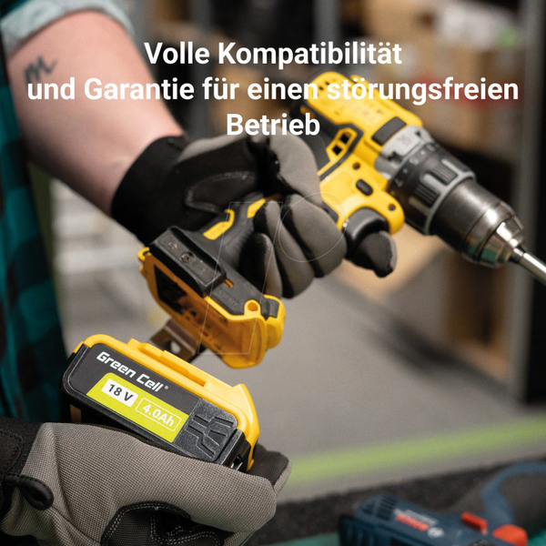 Акумулятор для електроінструментів DeWalt, 18 В, 4 Аг