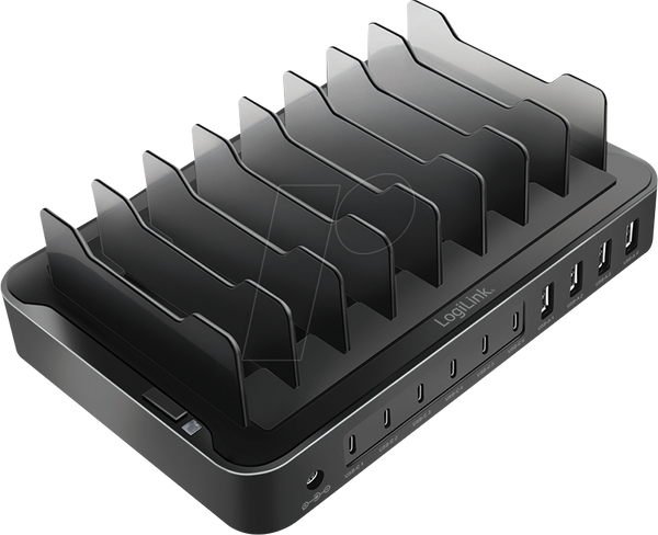 Зарядна станція USB, 120 Вт, 4x USB-A, 6x USB-C, PD3.0, QC3.0, b