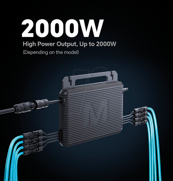 Мікроінвертор, Marstek MI2000W, WLAN