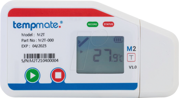 Багатоцільовий реєстратор даних, TEMPMATE.®-M2T, IP65