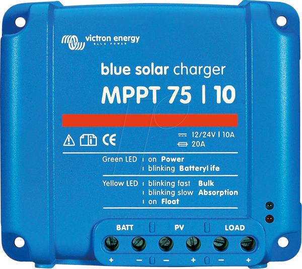 Контролер сонячного заряду BlueSolar MPPT 75/10 10 A