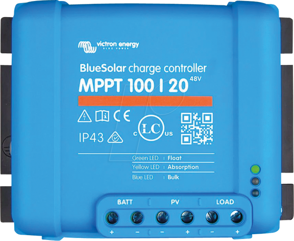 Контролер сонячного заряду BlueSolar MPPT 100/20