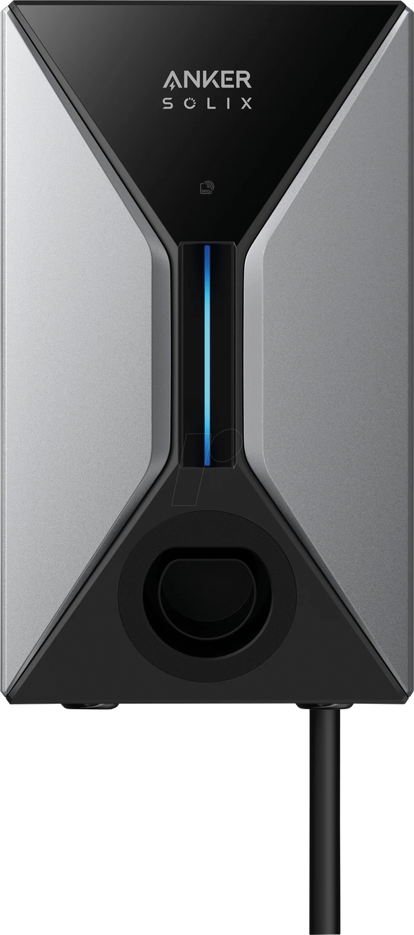 Настенный блок питания Anker SOLIX V1, 22 кВт, 32 А, 3-фазный, кабельный вариант.