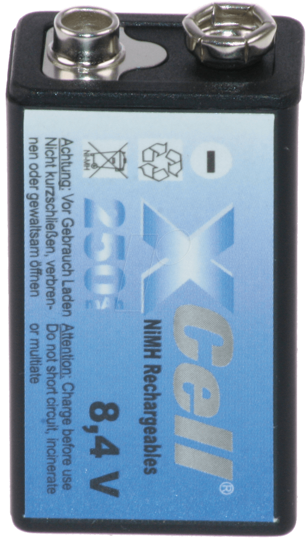 Батарея Xcell, блок 9 В, 250 мАг