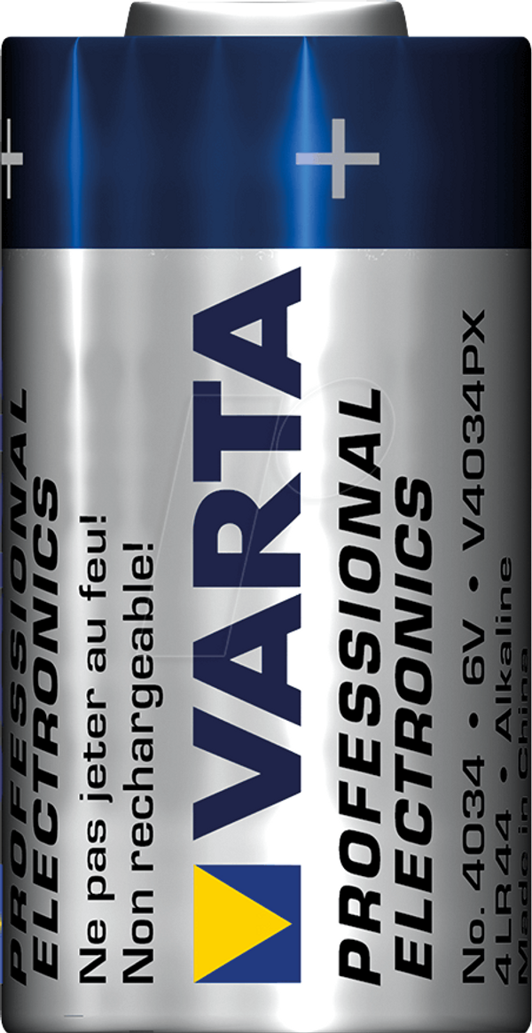 Професійна електроніка VARTA, V4034
