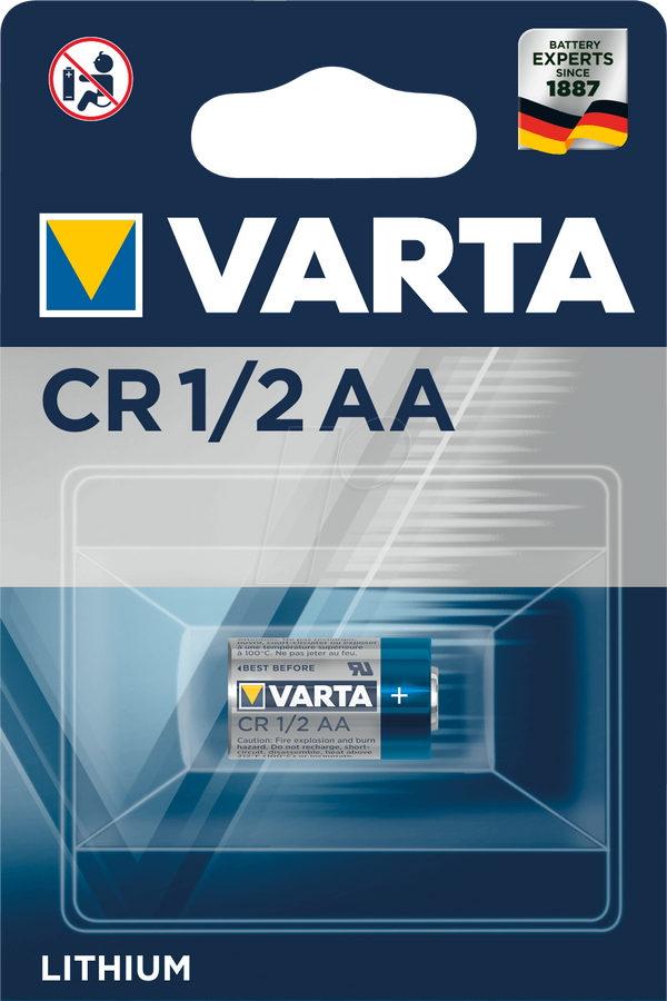 Літієва батарея, CR1/2AA, 700 мАг, 1 шт.