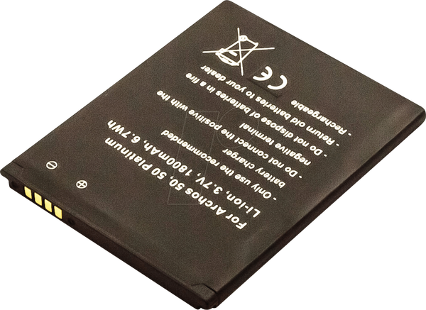 Акумулятор для смартфонів Archos, Li-Ion, 1800 мАг