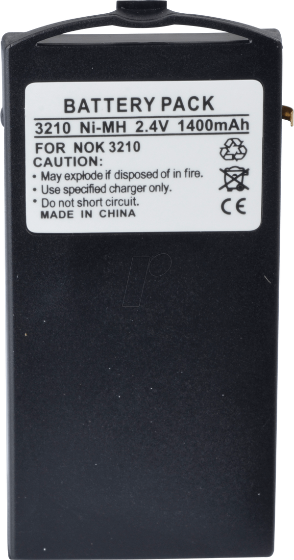Сменный аккумулятор для Nokia 3210, NiMH, 1400 мАч.
