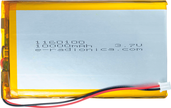 Літій-іонний акумулятор, ПІДПАЯНИЙ 333290, 10 000 мАг, 3,7 В