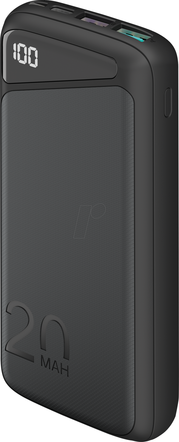 Павербанк, Li-Po, 20000 мАг, USB-C