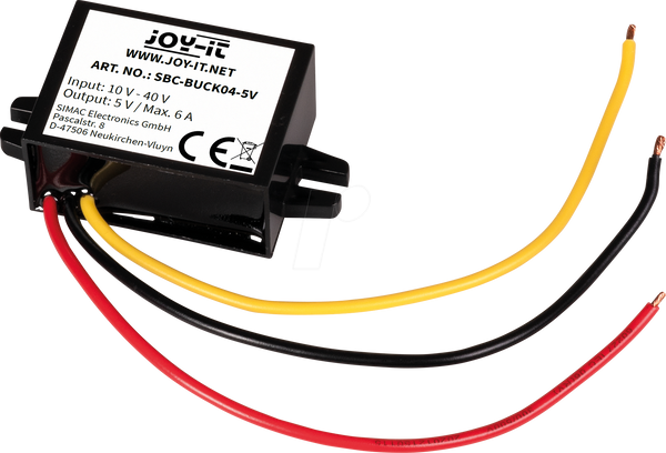 DC-DC понижающий преобразователь, 10 - 40 В, IP64