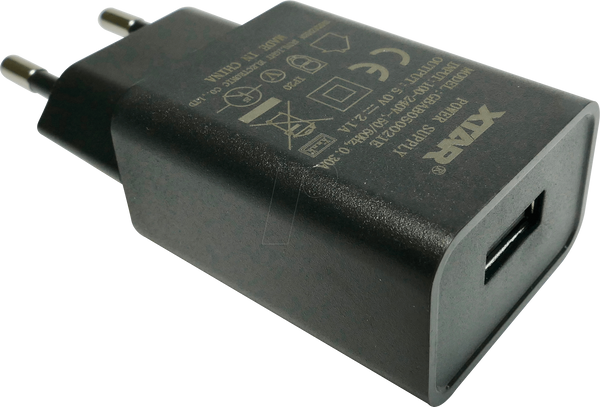 USB-зарядний пристрій, 5 В/2,1 А